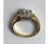 Zlatý prsten s brilianty 0,2ct