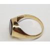 Pánský prsten s onyxem