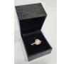 Briliantový prsten s perlou 0,23 ct