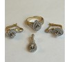 Dámský set s brilianty - 1,2ct