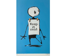 KEEP IT REAL  L/BLUE