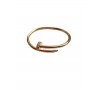 Cartier Rose Gold Diamond Juste Un Clou Bracelet Size 15